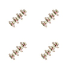 4 Pack Miniature Straw Hat Dollhouse Cowboy Caps DIY Costume Accessories
