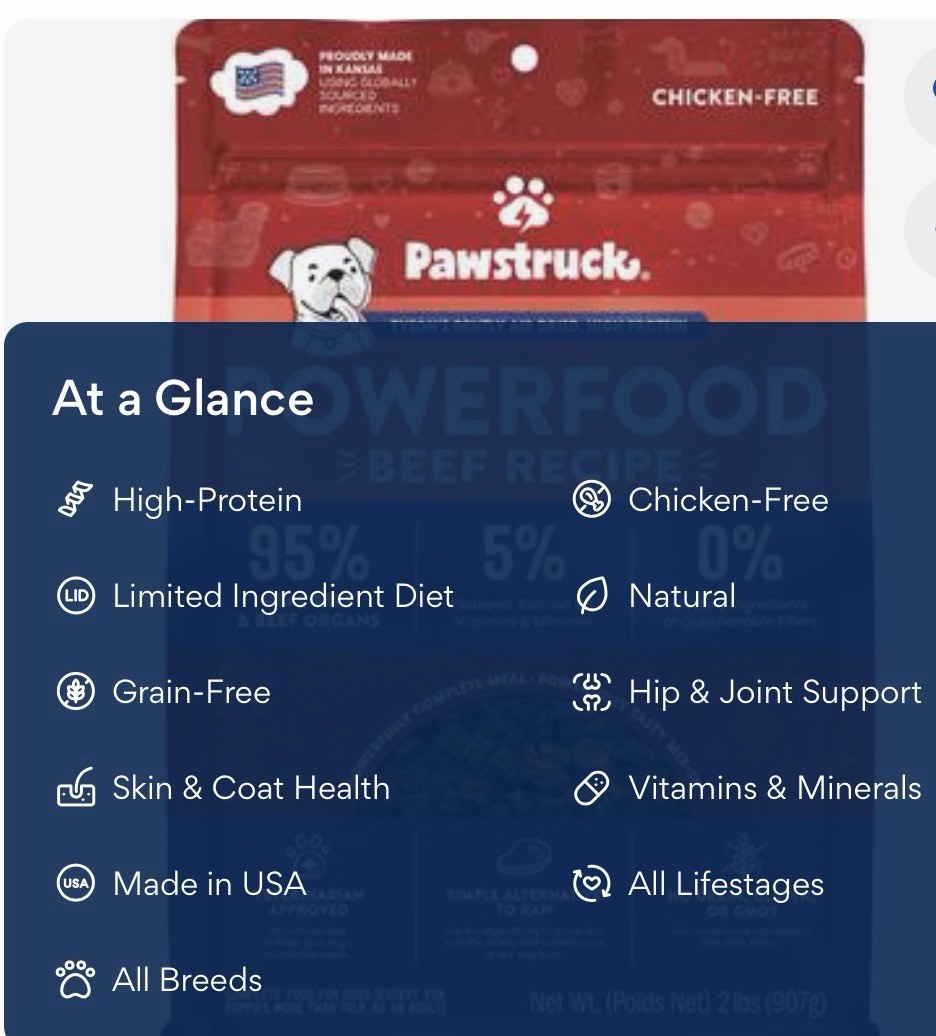 Air Dried Premium Dog Food