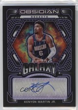2021 Panini Obsidian Galaxy Electric Etch Purple 35/75 Kenyon Martin Jr Auto 3hd