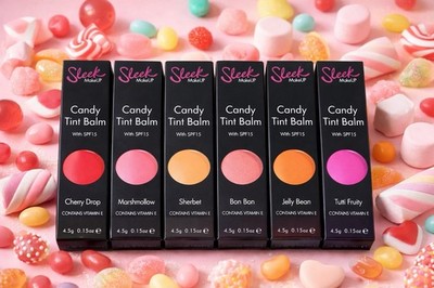 Sleek Candy Tint Balm Lippenpflege mit Geschmack und Farbe 6 Stück 6 x 4,5 g