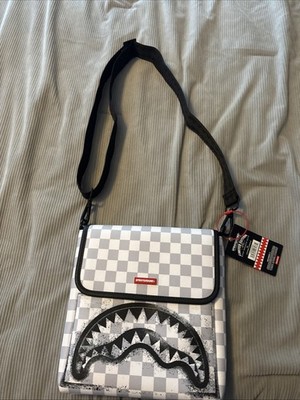 White Spray Ground Side Bag/Clutch Comes With Limited Addition Tag Brand New