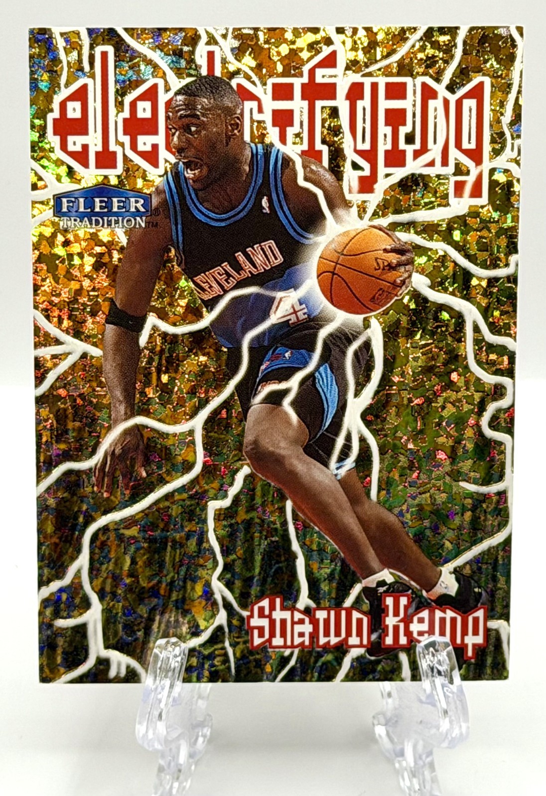 1998-99 Fleer Tradition Shawn Kemp Electrifying #7 SSP