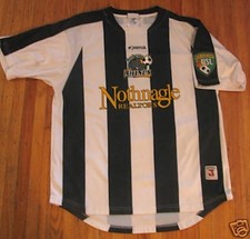 Rochester Rhinos Game/Match Worn/Used USL 2006 Soccer Jersey - Dombrowski, Auto.