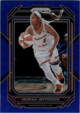 2023 Panini Prizm WNBA Prizms Blue Wave #76 Moriah Jefferson - BSK