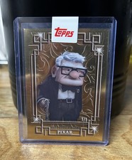 🔥2025 Topps Pixar Opulence Gold Carl Fredricksen-24k Gold 1/1🔥