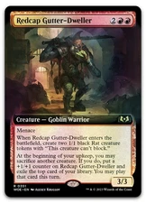 Redcap Gutter-Dweller (Extended Art) #351 (Foil) LP Wilds of Eldraine Magic MTG