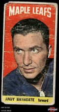 1964 Topps #86 Andy Bathgate Maple Leafs HOF AUTHENTIC