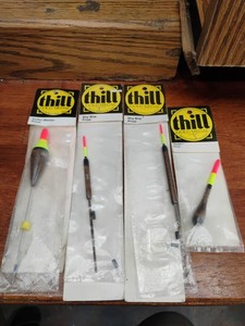 Thill Bobbers. True Vintage. Never Opened Packages. Turbo Master, Shy Bite, &...