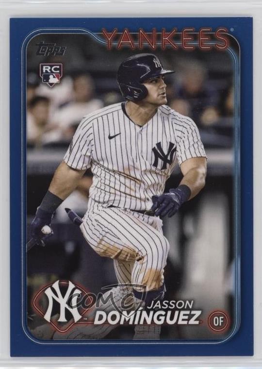 2024 Topps Series 1 Retail Royal Blue Jasson Dominguez #60 1p9z