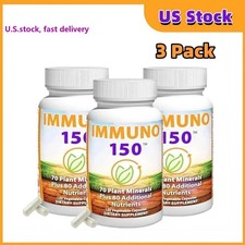 3 Pack Immuno 150, Immune Support Supplement,...