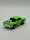 Vintage Hot Wheels 55' Chevy Green  Shock Force 1990