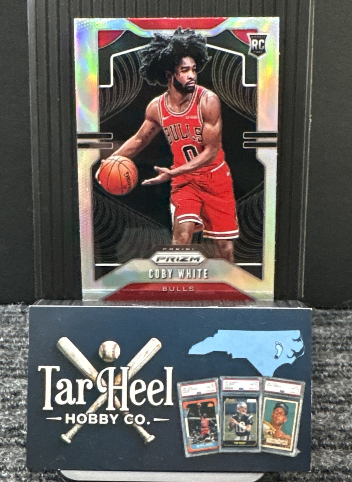 2019-20 Panini Prizm - Rookie Coby White #253 Silver Prizm (RC)