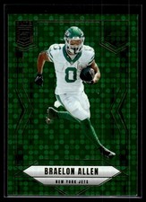 Braelon Allen 2025 Donruss Elite Green Disco Card #94