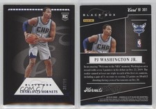 2019 Panini Chronicles Elite Black Box Blue /99 PJ Washington Jr #301 Rookie RC
