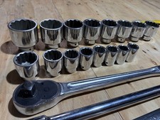 Craftsman 3/4  Socket Set W/ Ratchet Wrench, ...