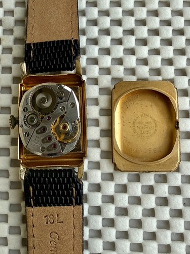1950's Lord Elgin 23 Jewel 10K Solid Gold Dress Watch Working Ford Motor Co - Bild 7 von 18