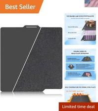 Double-Sided PEI Build Plate for Bambu Lab: Smooth  Textured for Optimal Prints