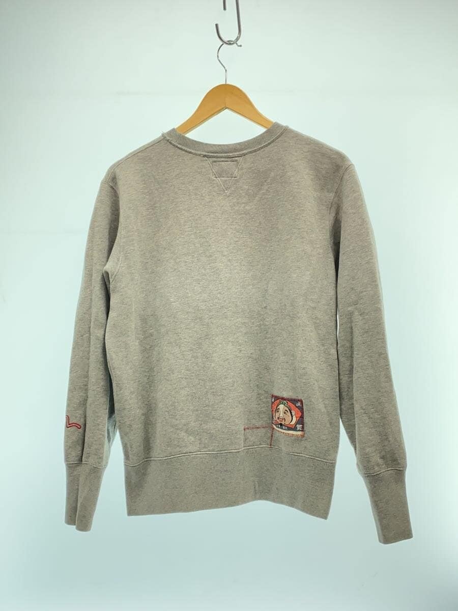 初期EVIS Lot.1507_2nd EVISU Sweatshirt gray 38 Used | eBay