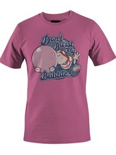 Officially Licensed Dubble Bubble Don't Burst My Bubble - Retro Women's T-shirt
