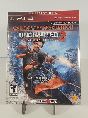 Uncharted 2 : Among Thieves (Sony PlayStation 3) Cardboard Sleeve - New Sealed
