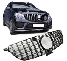 Kühlergrill Schwarz/ chrom passend für Mercedes GLE C292 Coupe 2015- Panamerica Kühlergrill Schwarz/ chrom passend für Mercedes GLE C292 Coupe 2015- Panamerica