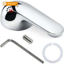 H79 Single Metal Lever Handle Kit for Delta, Compatible with 1300/1400 Chrome