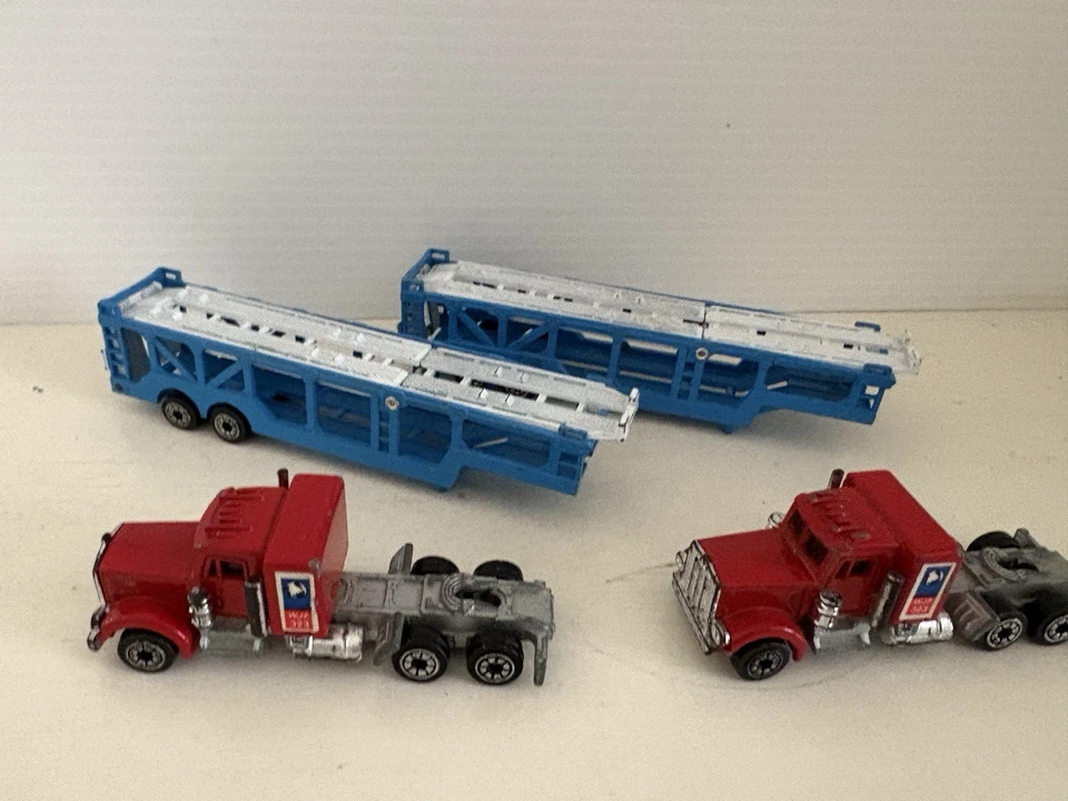vintage micro Funrise champs die cast transporter truck micro machine Bundle - Image 4 of 4