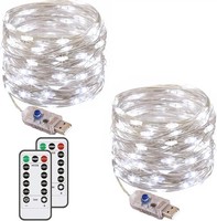 Led Lichterkette 120 Led 12M Usb Fernbedienung AußEn Innen
