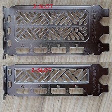1Pcs For Sapphire RX7900 XTX 3-Slot 2-Slot I/O Shield BackPlate Blende Bracket