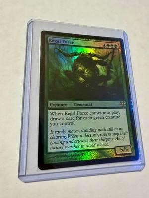 Regal Force Foil Eventide Magic the Gathering MTG MP
