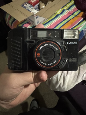 #ad #ad Canon AF35M II 35mm Point amp; Shoot Film Camera Tested Working $89.99