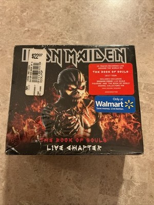 IRON MAIDEN The Book of Souls The Live Chapter - 2 CDs & Figurine 2017 NEW 