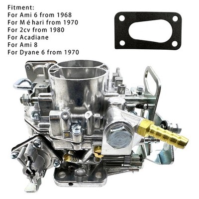 Carburetor For Solex 26/35 CSIC Acadiane Dyane Ami 68 Citroen 2CV6