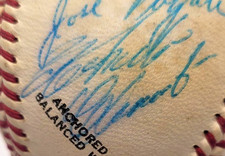 Roberto Clemente, Orlando Cepeda Multi-Signed Baseball Autographed - Beckett COA