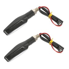 2 PCS Motorcycle Indicator Turn Signal Lights Motorbike Driving Signals