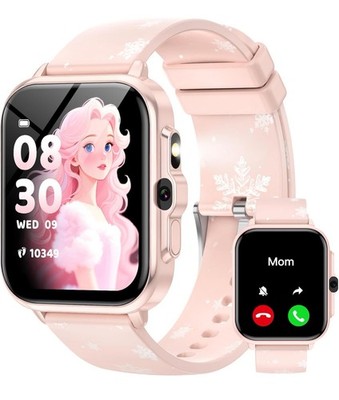 WZWNEER Smart Watch  5-12 Years Games, HD Touch, Camera, Music, Fitness Tracker