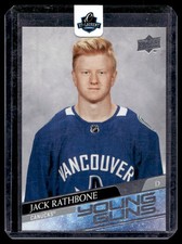 2020-21 Upper Deck Jack Rathbone Rookie Vancouver Canucks #717