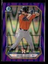 Xavier Neyens 2026 Bowman Baseball Purple RayWave 014/250 Chrome Prospects [own5