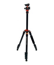 K F Concept 254A1 Tripod Stand Black 160cm/63'' With Bag Camera Tripod
