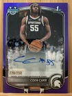 Coen Carr 2025-26 Bowman - 1st Chrome Purple Auto /250 - Michigan State #CPA-CC