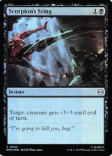 Scorpion's Sting (65), SPM, C, Foil