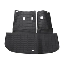 Cargo Liner Rear Trunk Mat for Hyundai Palisade 7 Seats 20-24 Checkered Pattern
