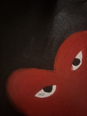 KAWS Converse painting.￼