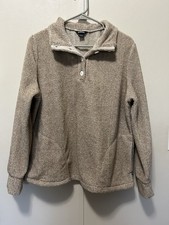Eddie Bauer Women's Pullover Size Large Pumice