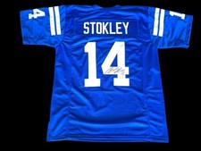 BRANDON STOKLEY SIGNED INDIANAPOLIS COLTS JERSEY RARE WIDE RECEIVER JSA