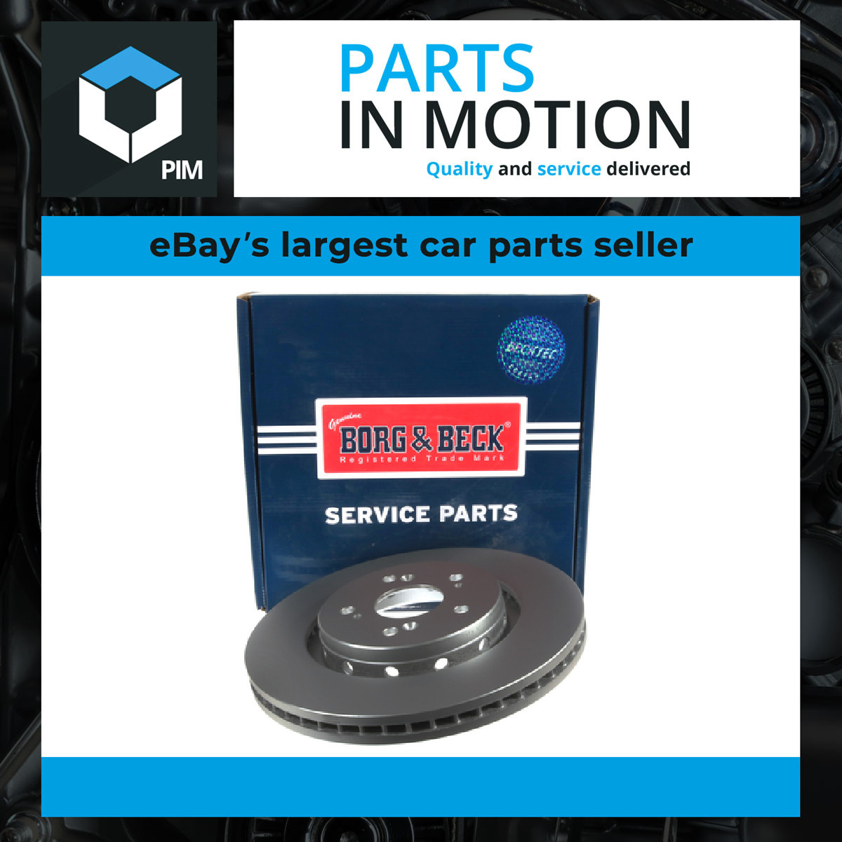 2x Brake Discs Pair Vented Front 315mm BBD6109S Borg & Beck Set 42251T1GG00 New