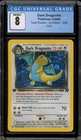 Pokemon Dark Dragonite Team Rocket 1st Edition 5/82 Holo CGC 8