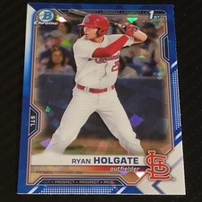 2021 Bowman Draft Chrome SAPPHIRE Ryan Holgate