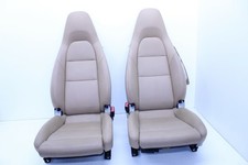 2012-2016 Porsche 911 991 Front Seats Pair Luxor Beige Oem Note 2012-2016 Porsche 911 991 Front Seats Pair Luxor Beige Oem Note