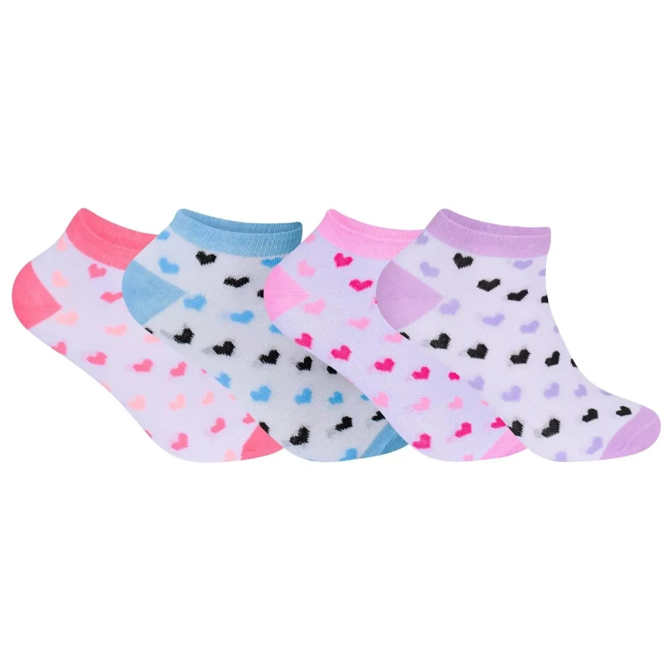 6,12X Calcetines tobilleros de algodón suave invisibles deportes corte bajo forro entrenador Reino Unido Foto 4 de 4